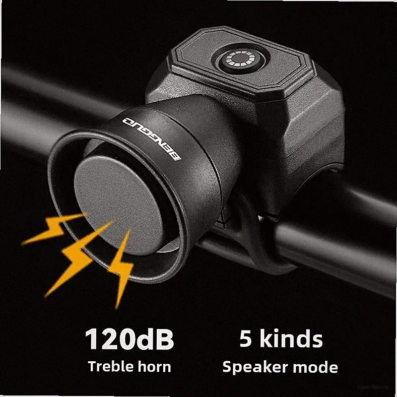Bicycle Horn Mountain Bike Mini USB Charging/battery Waterproof Electronic Bike