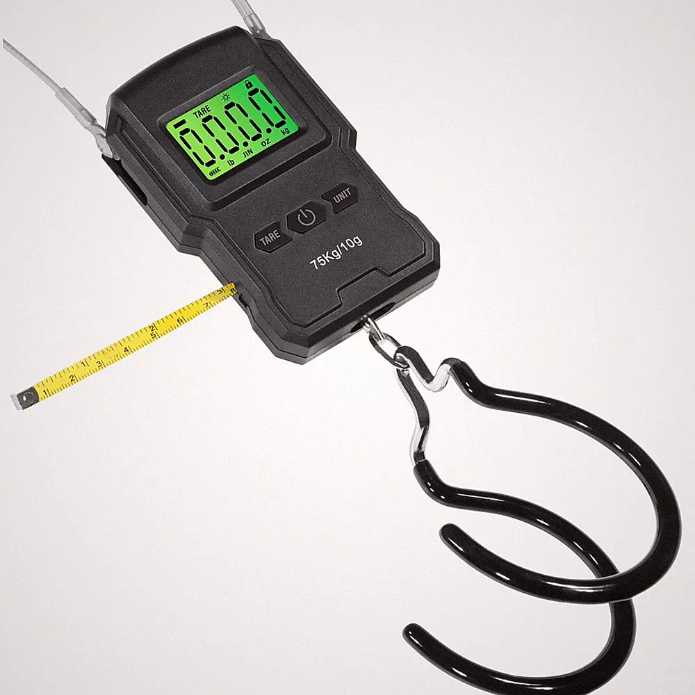 CyclingDeal Backlit LCD Display Digital Bike Scale - Electronic Balance with...