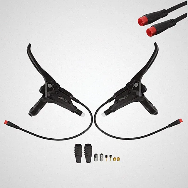 Drhomeam Left Right Electronic Brake Lever Set For Most Electric Bicycle Gt03