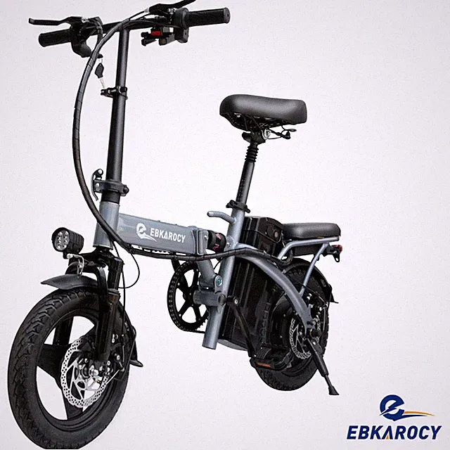 EBKA Folding Ebike 14" 400W 48V ElectricBike Bicycle City E-Bike NEW