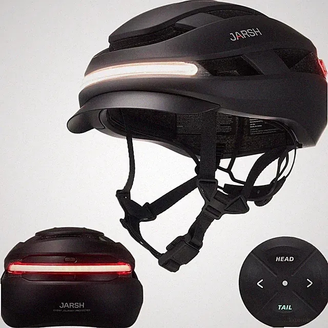 Electric Bike Helmet with Lights NTA-8776 Certified Cycling Turn Signal JARSH