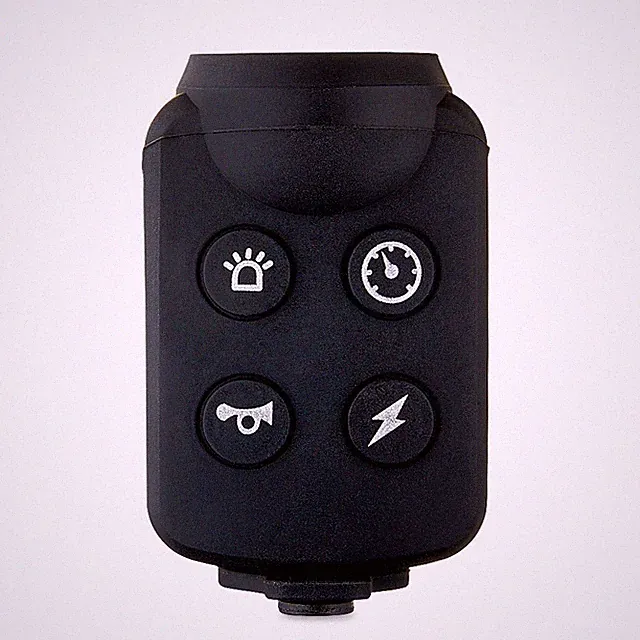 Electric Horn, Four Unique Horn Types, Black