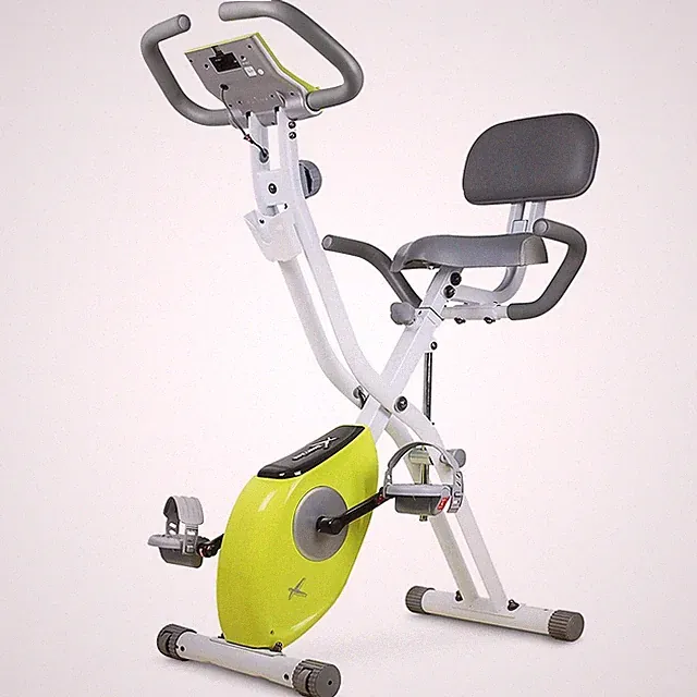 Leikefitness Magnetic Upright Bike LCD Heart Rate Monitoring Cycling Bike
