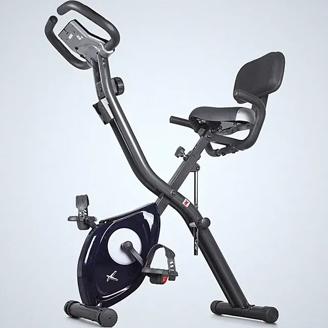 Leikefitness Magnetic Upright Bike LCD Screen Heart Rate Detection Cycling Bike