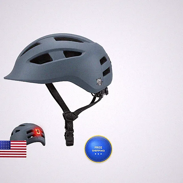 Ntgbv Bike Helmet Adult Men/Women/Youth-Usb Rechargeable Rear Light Electric