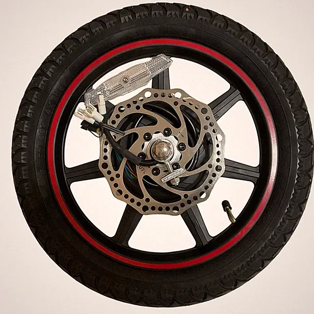 Rear wheel Motor assembly tire Sailnovo voltcycle 14" folding electric e-bike