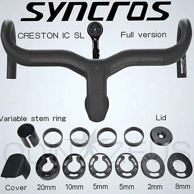 Road Bicycle Handlebar Integrated Cables for Mechanical and Electronic Equipment