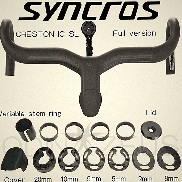 Road Bike Handlebar Integrated Cables for Mechanical and Electronic Equipment