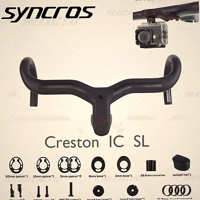 Road Bike Integrated Handlebar Aero Drop Bar Mechanical/Electronic Mount IC