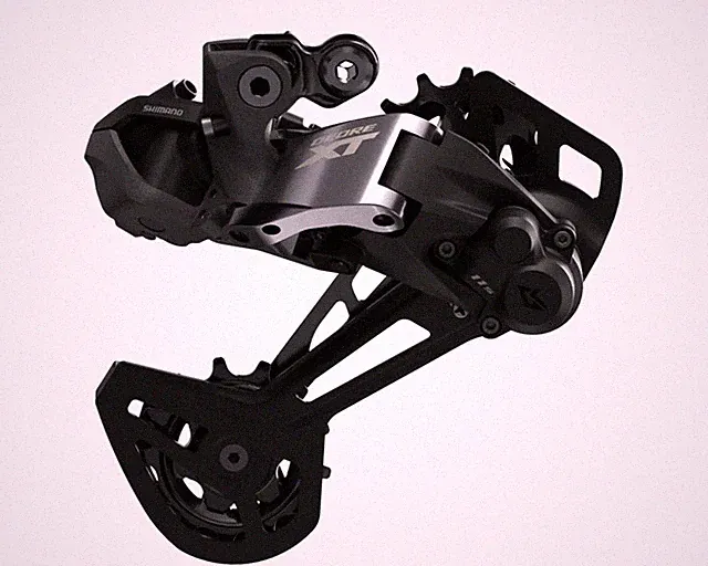 Shimano DEORE XT Di2 RD-M8150-11 Rear Derailleur (Black) (11 Speed)