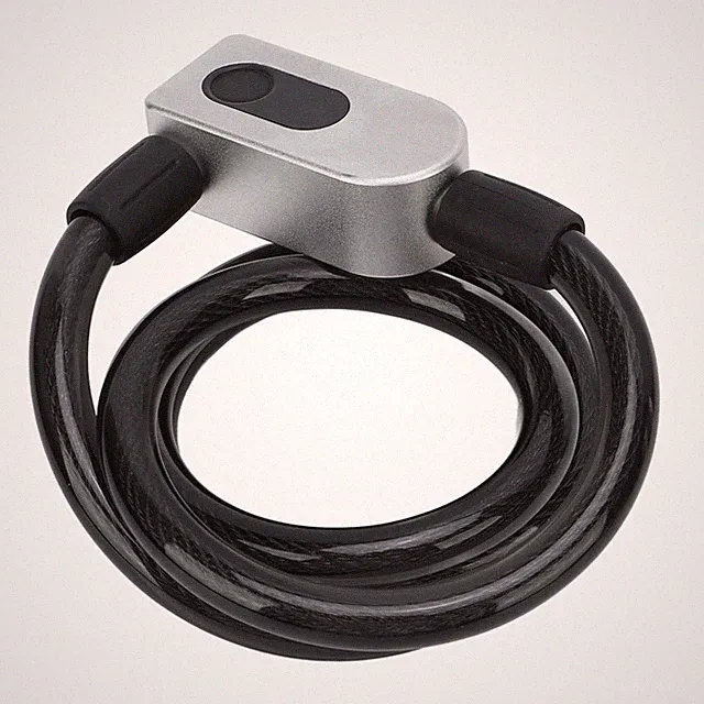 Smart Fingerprint Cable Lock Keyless Electronic Bike Lock Anti Theft