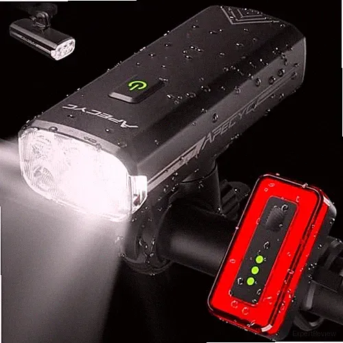 Super Bright Bike Lights Set, 18000LM USB Rechargeable Bicycle Front