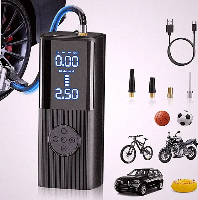 Tire Inflator Portable Air Compressor,20000Mah&180Psi Fast Portable Air Pump
