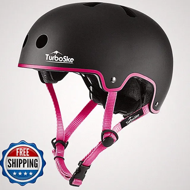TurboSke Skateboard Helmet, BMX Helmet, Multi-Sport Helmet, Bike Helmet for Kids