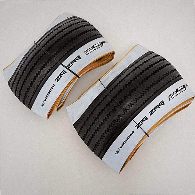 Vee Tire 26 x 4.0 Zig Zag Fat Tire Tubeless Ready TLR Folding white 1 or 2 Tires