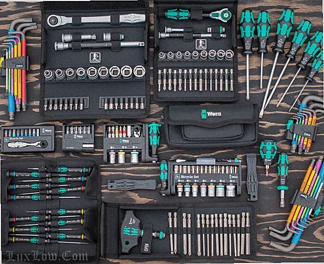Wera BICYCLE TOOLS Next Level Bike Repair RaTcHeTs ScReW DriVeRs SocKeTs WreNcHs