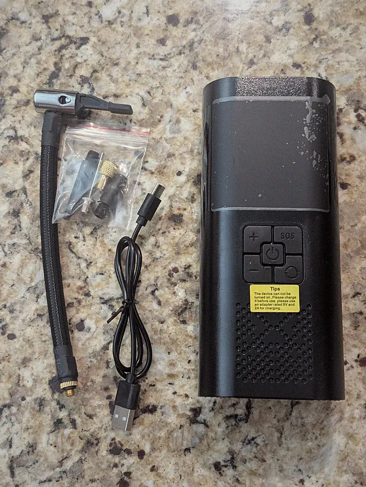 Wireless Air Pump Portable Electronic Bicycle Tire Inflation